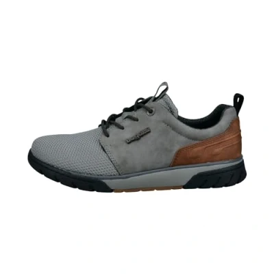Image of bugatti Men&#039;s 322 adw01 Lace up, Grey Cognac, 7.5 UK