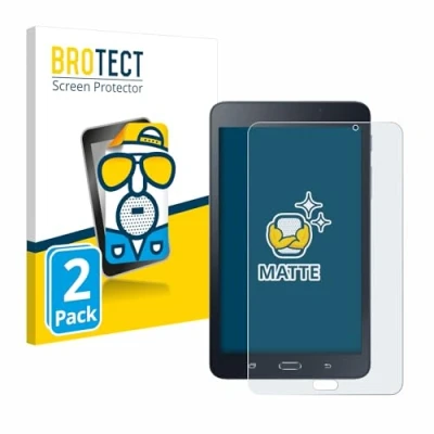 Image of brotect Screen Protector Anti Glare compatible with Samsung Galaxy Tab A6 7.0 (2 Pack) Matte, Fingerprint Protection Film