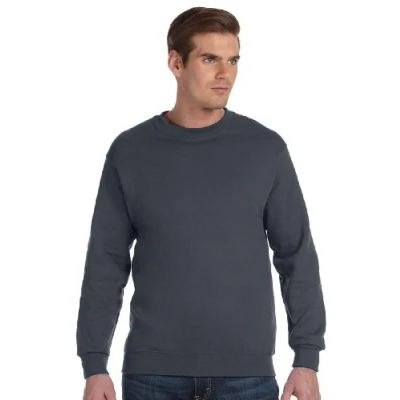 Image of GILDAN Men&#039;s 50/50 Adult Crewneck Sweatshirt, Grey (Charcoal), S UK