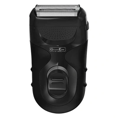 Image of Wahl GroomEase, Groomease by Travel Shaver, Light Portable Shavers, Ideal for Gym and Travel, Compact Design, Lock Function, Durable Foil Guard, 3 Cut System Smooth Shaving