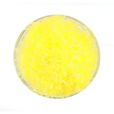 Image of 20G Grams Luxury Extra Soft Shredded Tissue Paper Hamper/Gift Packaging Filler Acid Free (Yellow)