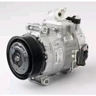 Image of 8H2219D623CA, JPB000183, LR014064 AC Compressor DENSO DCP14014 7SEU17C PAG 46 R134a