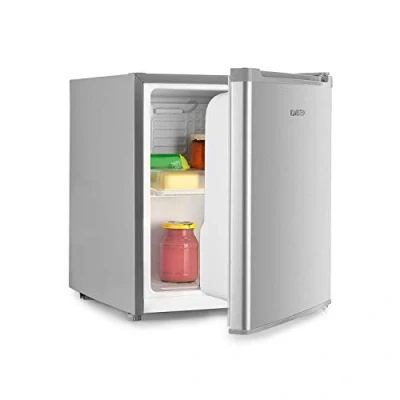 Image of KLARSTEIN Scooby Mini Fridge EcoExcellence System, Energy Efficiency Class E, 40 Litres Capacity, Temperature Regulator, Removable Shelf Unit, Bottle Compartment Up to 2 Litres, 41 dB, White