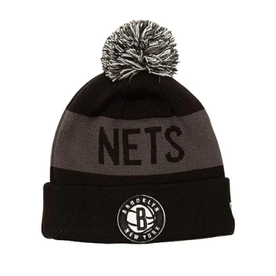 Image of New Era NBA Brooklyn Nets Storm II Beanie Sport Knit Black