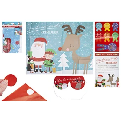Image of Pin The Nose On Reindeer Festive games