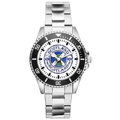Image of KIESENBERG Gifts Scotland Coat of Arms Fan Watch 20721