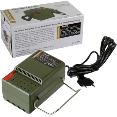 Image of Proxxon 28706 Power Supply NG 2/S, 0 W, 230 V, Green