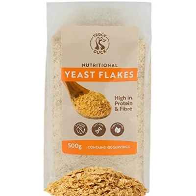 Image of Veggy Duck Nutritional Yeast Flakes (500g) Natural GMO Free Vegan Friendly