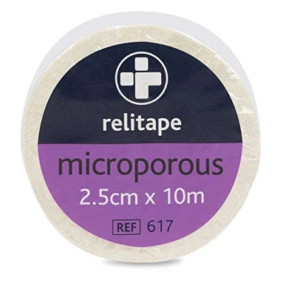 Image of Reliance Medical 1000 x 2.5 cm Relitape Microporous Tape
