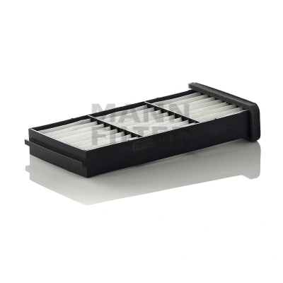 Image of MR315172, MZ360034, XR315172D Pollen Filter MANN CU 2106 2 Particulate 206mm 95mm 37mm MITSUBISHI: Pajero / Shogun Sport III Off Road