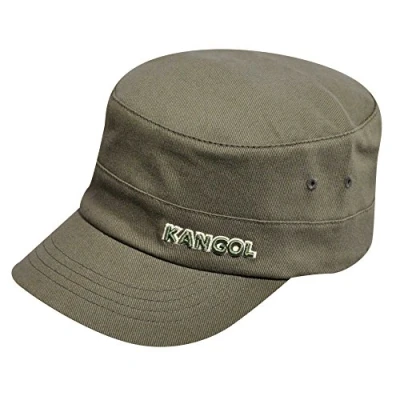 Image of Kangol Cotton Twill Army Cap, Green (Army Green), Large (Manufacturer Size: Large/X Large)
