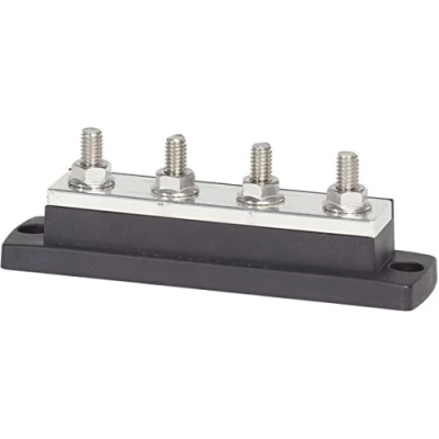 Image of Blue Sea Systems 2127 250 Amp MaxiBus BusBar with 4 studs