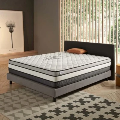 Image of COSMOS 140x190cm Viscoelastic Mattress, Memory Foam Mattress 11 Inch Deep Extra Firm (140x190cm) Fire Retardant Skin Soft, Solar