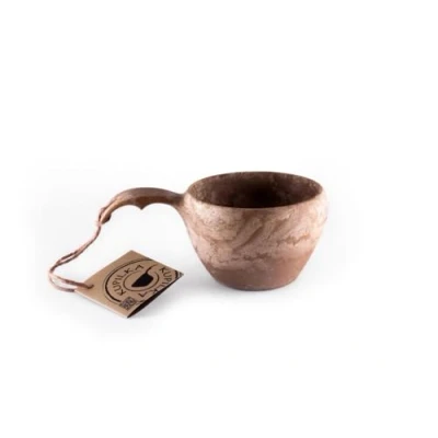 Image of Kupilka, Earthen Large Wood Mug, Unisex Adult, Standard