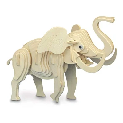 Image of Quay Elephant Woodcraft Construction Kit FSC