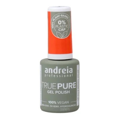 Image of Andreia Professional Hema Free Gel Polish TRUE PURE 21 and 100% Vegan for Sensitive Nails Semi Permanent UV LED Soak Off Nail Varnish 10.5ml (Multicolored)