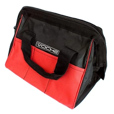 Image of Voche® 300mm 12&quot; Heavy Duty Balistic Nylon Tool Bag 6 Pocket Zip Up Storage Toolbag