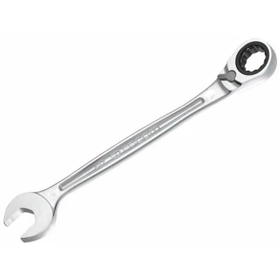 Image of Facom 467B.14 Anti Slip Combination Ratcheting Spanner, 14mm
