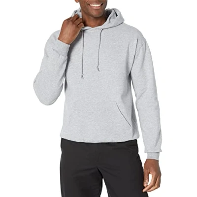 Image of Jerzees Men&#039;s Adult Pullover Hooded Sweatshirt, Heather, Small