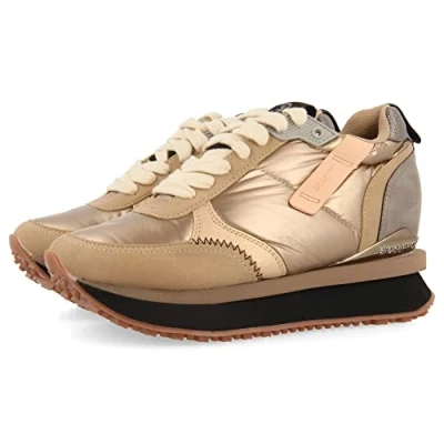 Image of GIOSEPPO Women&#039;s Anif Sneaker, Gold, 7 UK