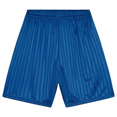 Image of CityComfort Boys Athletic Shorts, Lightweight Breathable Sports Shorts for Football or PE (Blue, 13 14 Years)