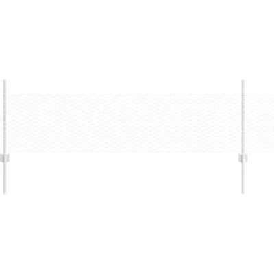 Image of vidaXL Fence Posts 11 pcs U Channel 60 cm Galvanised Steel