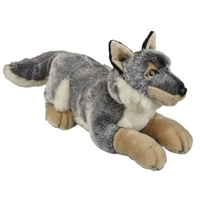Image of Ravensden Large 50cm Wolf Soft Toy Suitable for all Ages (0+)