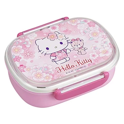 Image of OSK PCR 7 Hello Kitty Sakura Lunch Box with Middle Core