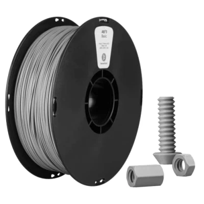 Image of Kexcelled ABS 3D Printer Filament, +/ 0.03 mm, 1.75 Fit Most FDM Printer, Tidy Winding Tangle Free, Excellent Comprehensive Performance, 1 kg Spool (2.2lbs), Grey