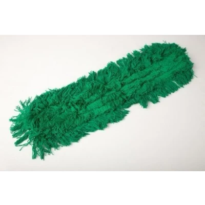 Image of Replacement 60cm (24&quot;) Dust Control Mop Sweeper/Floor Duster Acrylic Sweeper Head Green DCS DB6RHGN