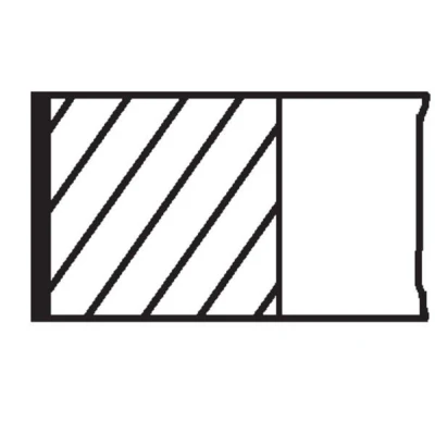 Image of 0630016, 0630165, 0630175, 0630569, 0630579 Piston Ring Kit MAHLE ORIGINAL 012 20 N0 86,0mm VAUXHALL: Astra Mk4 CC, Zafira Mk2, Omega Saloon