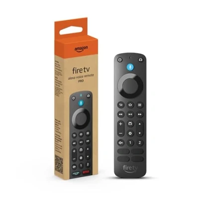 Image of Alexa Voice remote Pro with finder, TV controls and backlit buttons (compatible Fire device required)