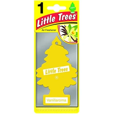 Image of Little Trees Magic Tree Car Home Van Air Freshener VANILLAROMA Vanilla Freshner