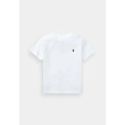 Image of Polo Ralph Lauren TINNA girls&#039;s Children&#039;s T shirt in White