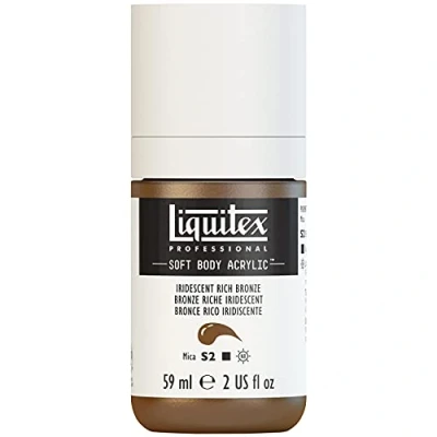Image of Liquitex Acrylic Paint, Iridescent Rich Bronze, 59 ml (Pack of 1)