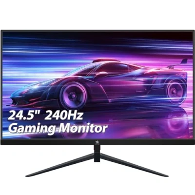 Image of Z Edge 25 Inch (24.5 Inch) Gaming Monitor 240Hz 1ms MPRT Full HD VA Panel, Ultra Thin Bezel, FreeSync, HDMI2.0 &amp; DisplayPort1.4, VESA Mountable, Black