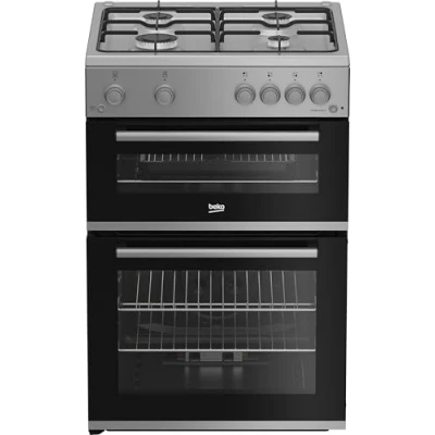 Image of BEKO FTG6201S 60 cm Gas Cooker Silver, Silver/Grey,Black
