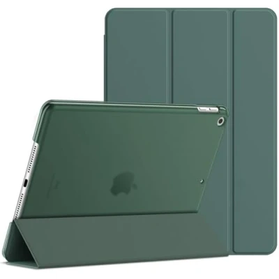 Image of JETech Case for iPad 9/8/7 (10.2 Inch, 2021/2020/2019 Model, 9th/8th/7th Generation), Auto Wake/Sleep (Misty Blue)