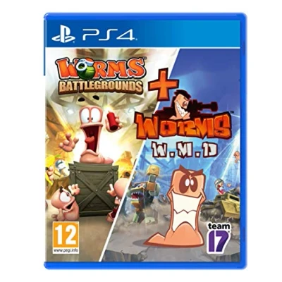 Image of Worms Battleground + WMD (PS4)