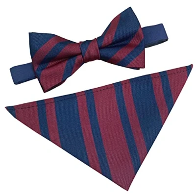 Image of Men&#039;s Royal Engineers Regimental Bow Tie &amp; Hanky Set
