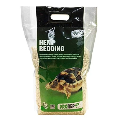 Image of ProRep Hemp Bedding 10L Reptile Substrate 100% Natural Odourless Bag