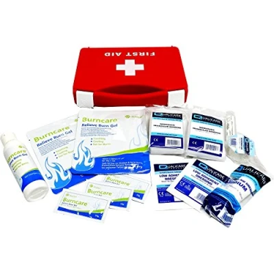 Image of Qualicare MSD Compact Burns Scalds Burncare Emergency Home Travel School First Aid Kit
