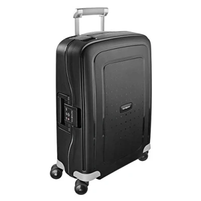 Image of Samsonite S&#039;Cure Spinner S Carry On Luggage, 55 cm, 34 L, Black (Black)