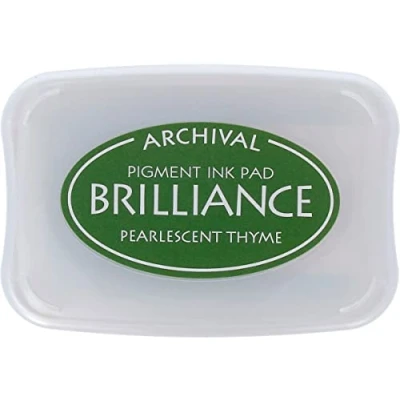 Image of Tsukineko Brilliance Ink Pad, Thyme,BIP75