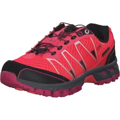 Image of CMP Women&#039;s ALTAK WMN Trail Shoes WP Running, Red Fluo Crimson, 6 UK