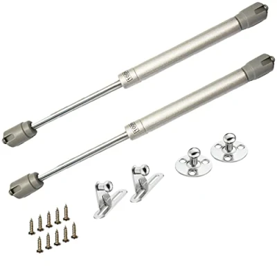 Image of ZFYQ Gas Spring Strut Lift Stay Support for Kitchen Cabinet Cupboard Door Soft Close Hinge 100N (2)