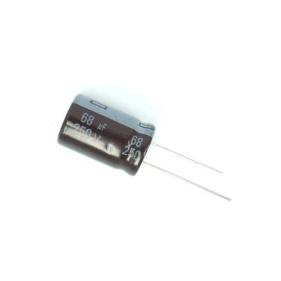 Image of 33uF 63V Aluminium Electrolytic Radial Capacitor 105 C (Pack of 10)