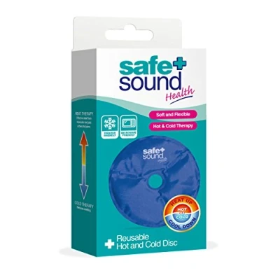Image of Safe &amp; Sound Hot and Cold Therapy Disc for Pain Relief, 15 cm