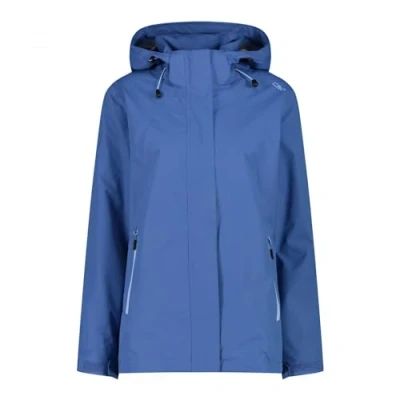 Image of CMP Women&#039;s Rain Jacket with Removable Hood, Provence, 54