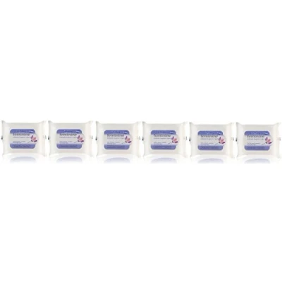 Image of Feminine Intimate Hygiene Soft &amp; Gentle Soap Free Wipes SIX Pack